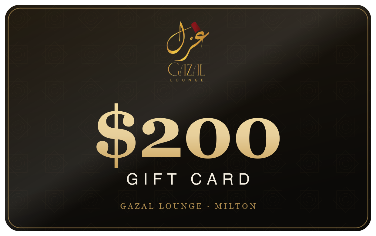 Win a $200 Gazal Lounge gift card